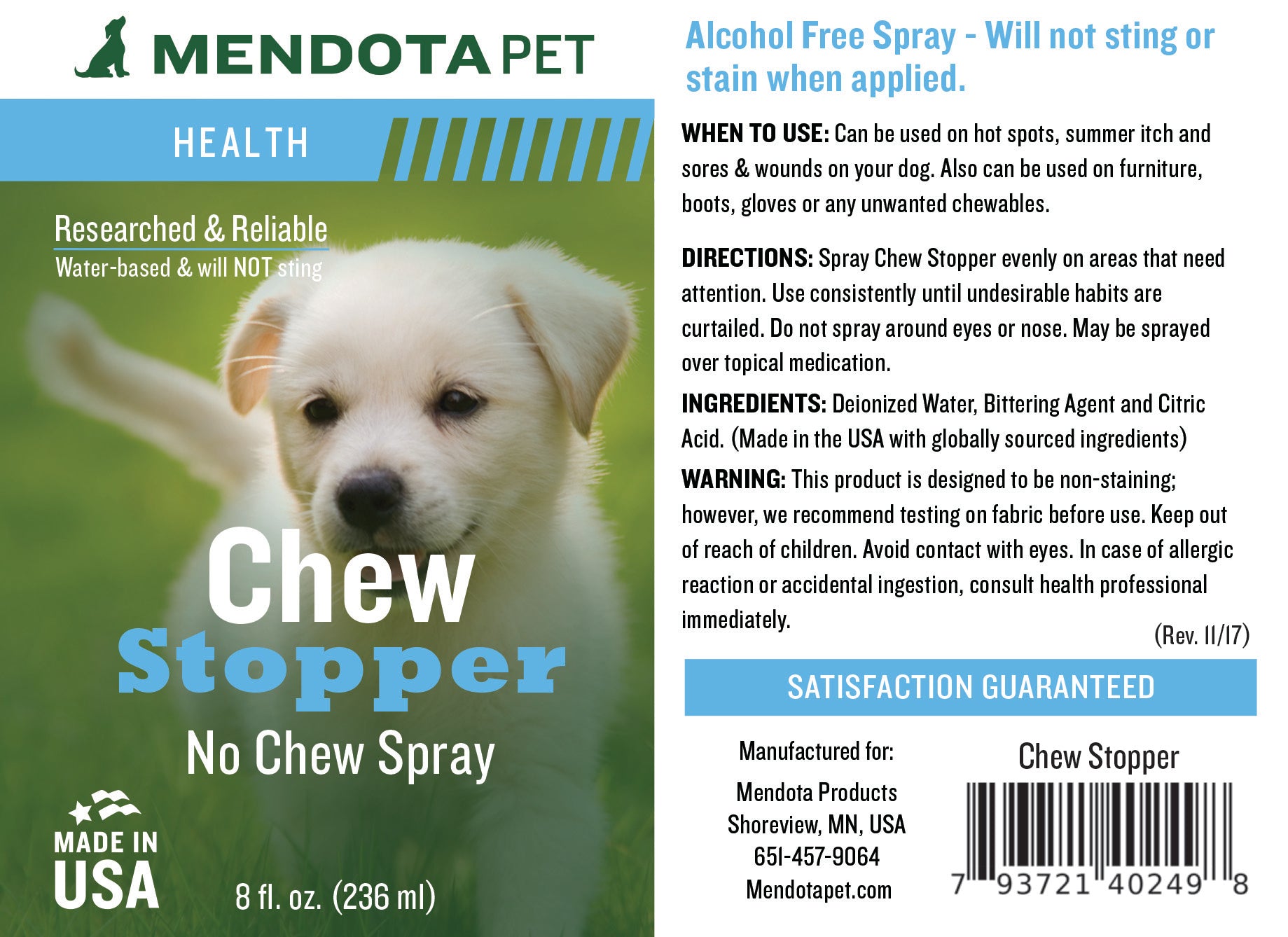Chew Stopper - 8 oz. spray