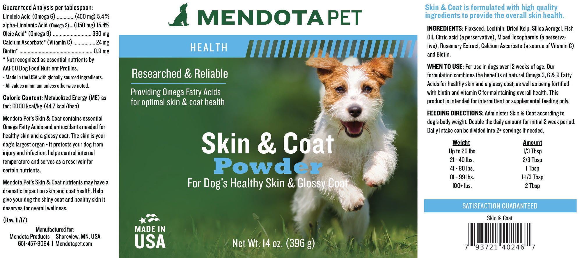 Skin & Coat - 14 oz.